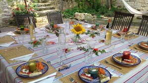 Dining - Superb Cottage With Swimming Pool in Fayssac France (Fayssac)
