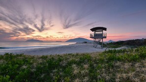 On the beach - Nautilus Apartment 5 | Beach across the road (Hawks Nest)