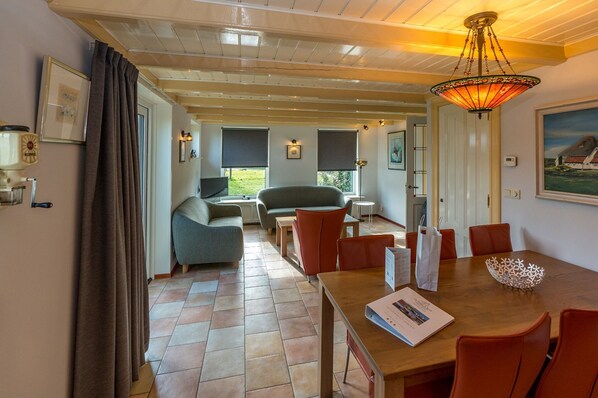 Living room - House in Former Fishing Village (Oosterend)