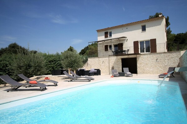 Villa In Luberon With Saltwater Pool - Apt