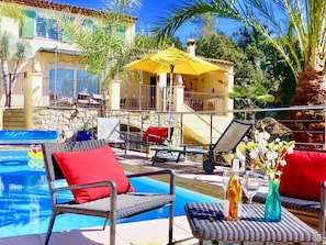 Exterior - Magnificent Villa In Vence With Swimming Pool (Vence)