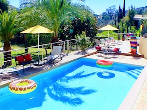 Outdoor pool - Magnificent Villa In Vence With Swimming Pool (Vence)