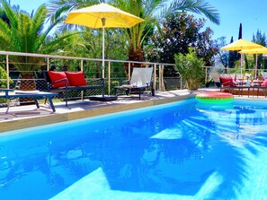 Outdoor pool - Magnificent Villa In Vence With Swimming Pool (Vence)