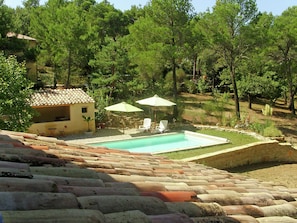 Outdoor pool - Cozy Holiday Home in Faucon With Swimming Pool (Faucon)