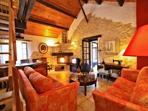 House | Living room - Luxurious Mansion in Souillac With Swimming Pool (Souillac)