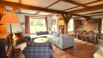 House | Living room | Fireplace