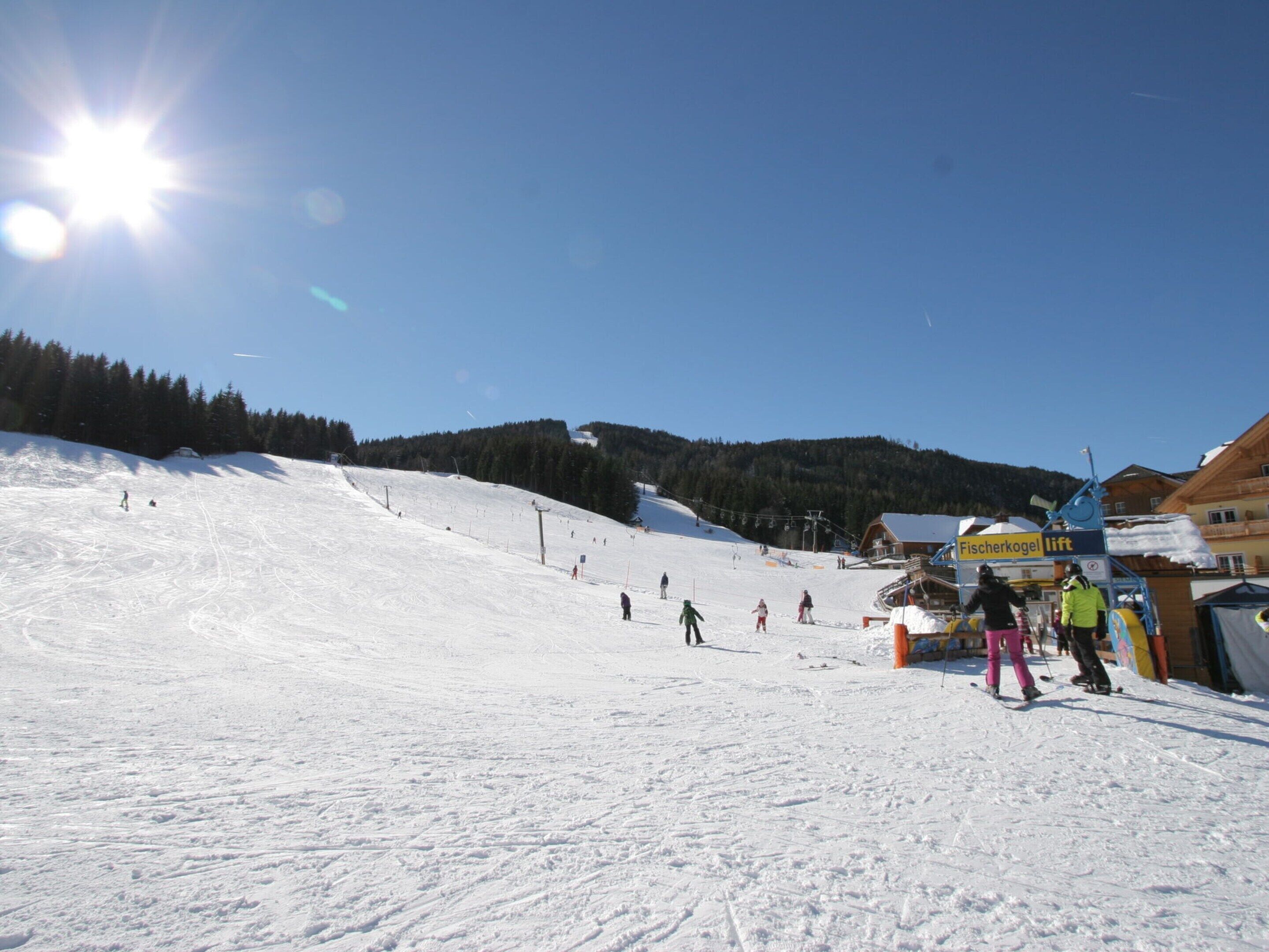 Útsýni frá gististað