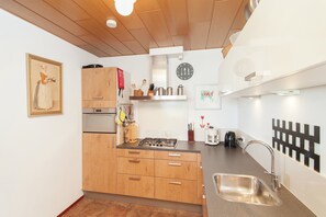 House | Private kitchen | Highchair - Holiday Home in Warns With Private Jetty (Warns)