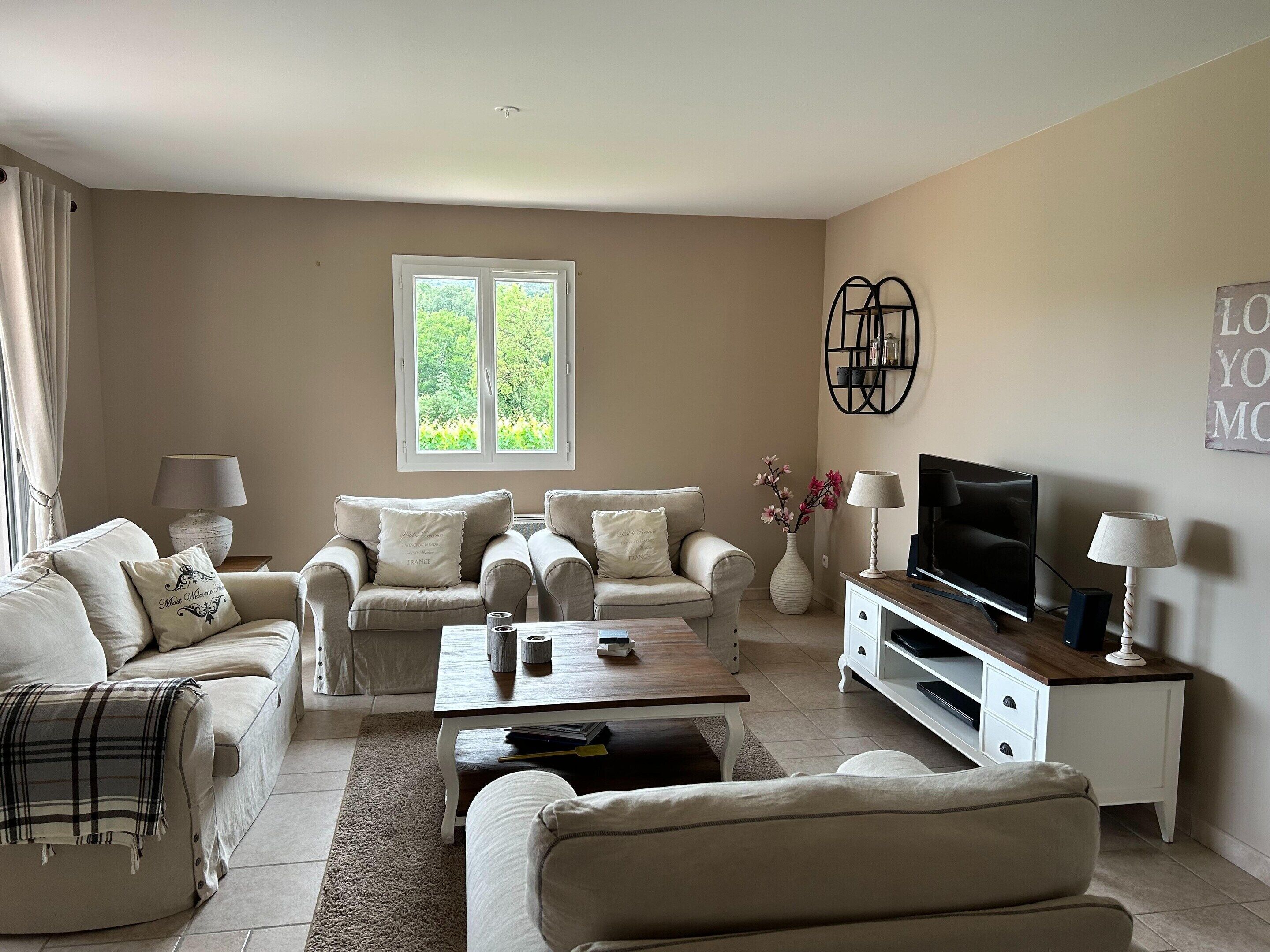 Ferienhaus | Wohnzimmer