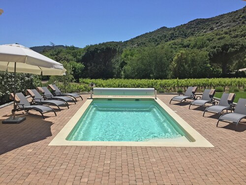 Villa in Plan-de-la-tour With Pool & Vineyard Views