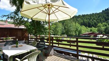 Nhà gỗ | Ban công