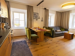 Living room - Modern Apartment in the Citycenter of Mariapfarr (Mariapfarr)