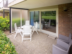 Balcony - Apartment in Nieuwvliet With Roof Terrace, Garden, Parking (Nieuwvliet)