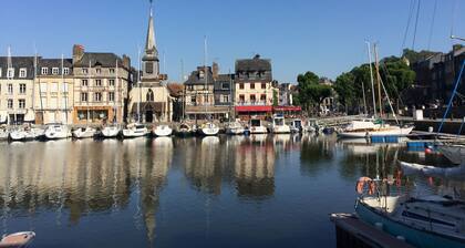 Comfortable, Modernized Apartment bad 300m From the Famous Harbor of Honfleur