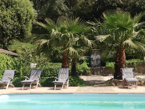 Outdoor pool - Villa and Heated Pool in Sainte Maxime (Sainte-Maxime)