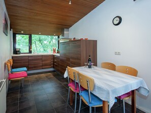 House | Dining - Bungalow in Nes on Ameland With Spacious Terrace (Nes)