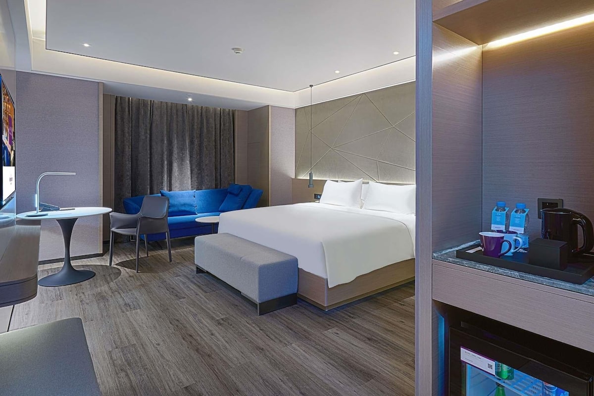 Deluxe-Zimmer, 1 King-Bett | Kostenloses WLAN, Bettwäsche