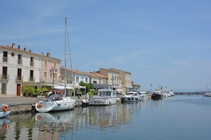 Villa | View from property - Villa With Marina View (Aigues-Mortes)