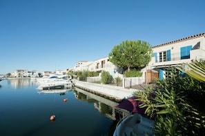 Villa | View from property - Villa With Marina View (Aigues-Mortes)