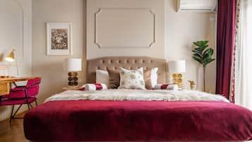 Deluxe Apartment, 2 Bedrooms, Balcony, City View | 2 bedrooms, premium bedding, memory foam beds, desk
