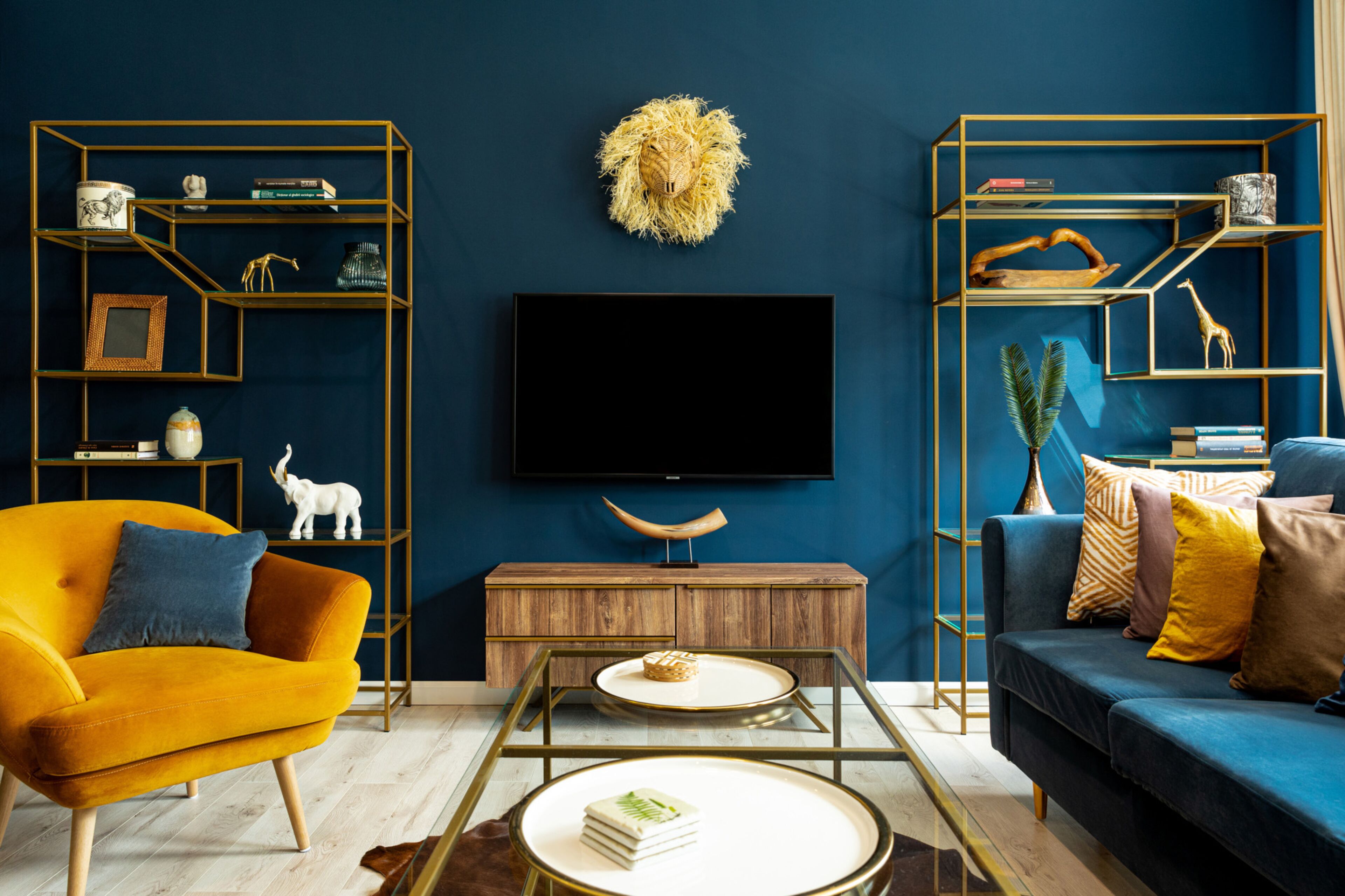 Appartamento Deluxe, 3 camere da letto, bagno privato, vista città | Televisione