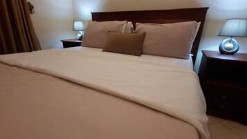 2 bedrooms, premium bedding, individually decorated