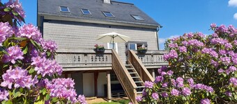 Cozy child-friendly apartment with spacious terrace and view of the slopes