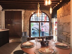 Dining - Casa sul Ponte del Cristo - Your private canal view (Venezia)