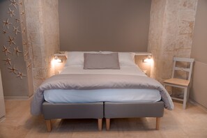 Chambre Double Supérieure | Minibar, décoration personnalisée, rideaux occultants