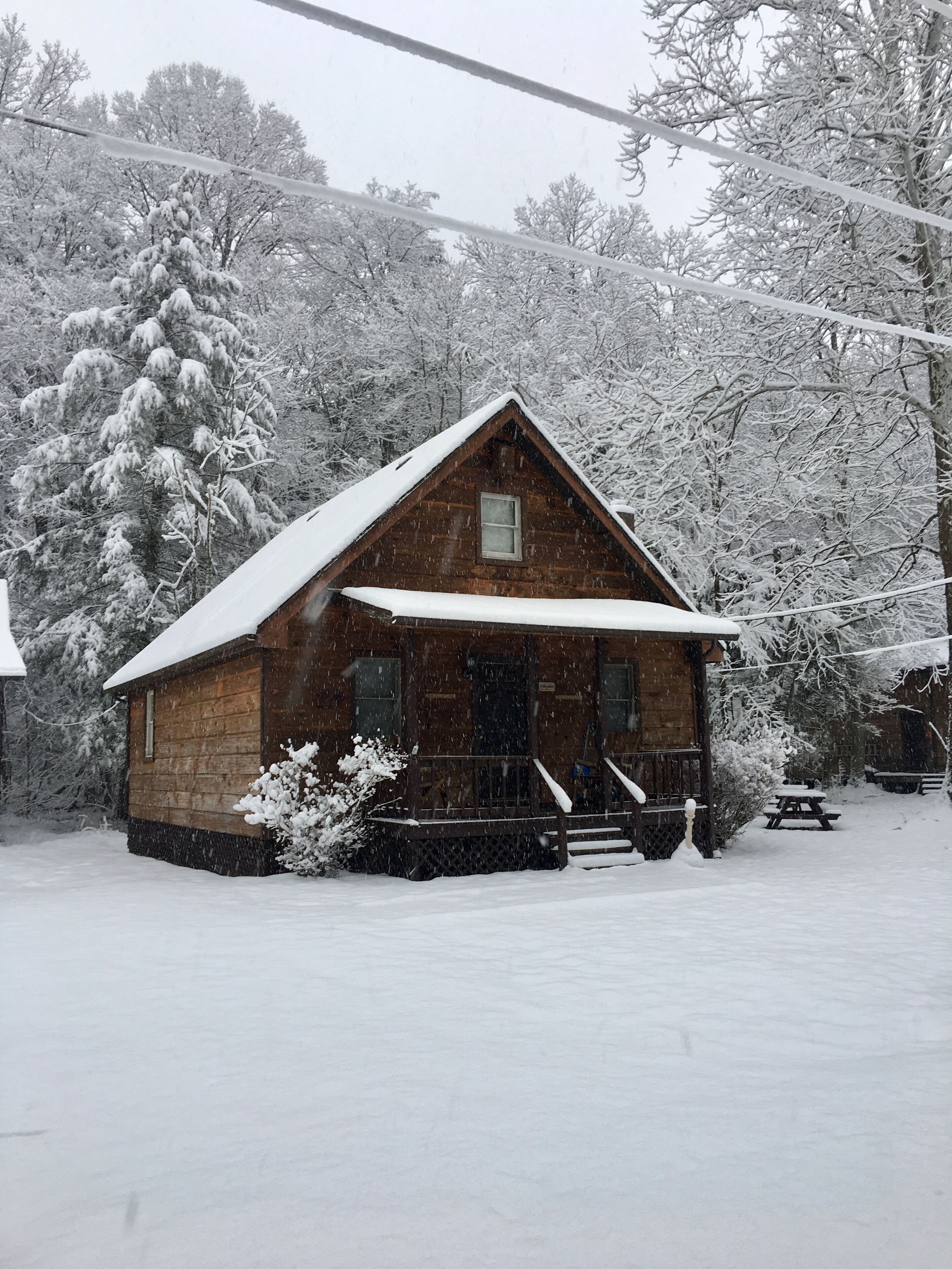 Familie huisje, uitzicht op rivier | Beddengoed
