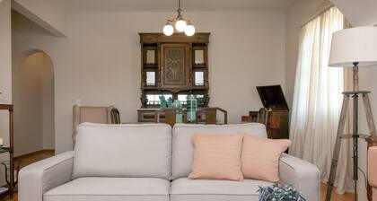 Spacious house with terrace combining tradition and modernity near sandy beach