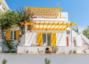 Exterior - Spacious house with terrace combining tradition and modernity near sandy beach (Tinos)