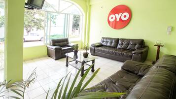 Sala de estar en el lobby