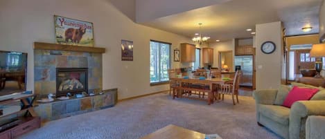 تلفزيون، مدفأة