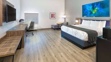 Habitación Deluxe, 1 cama King size, para no fumadores | Escritorio, espacio para trabajar con laptop y wifi gratis