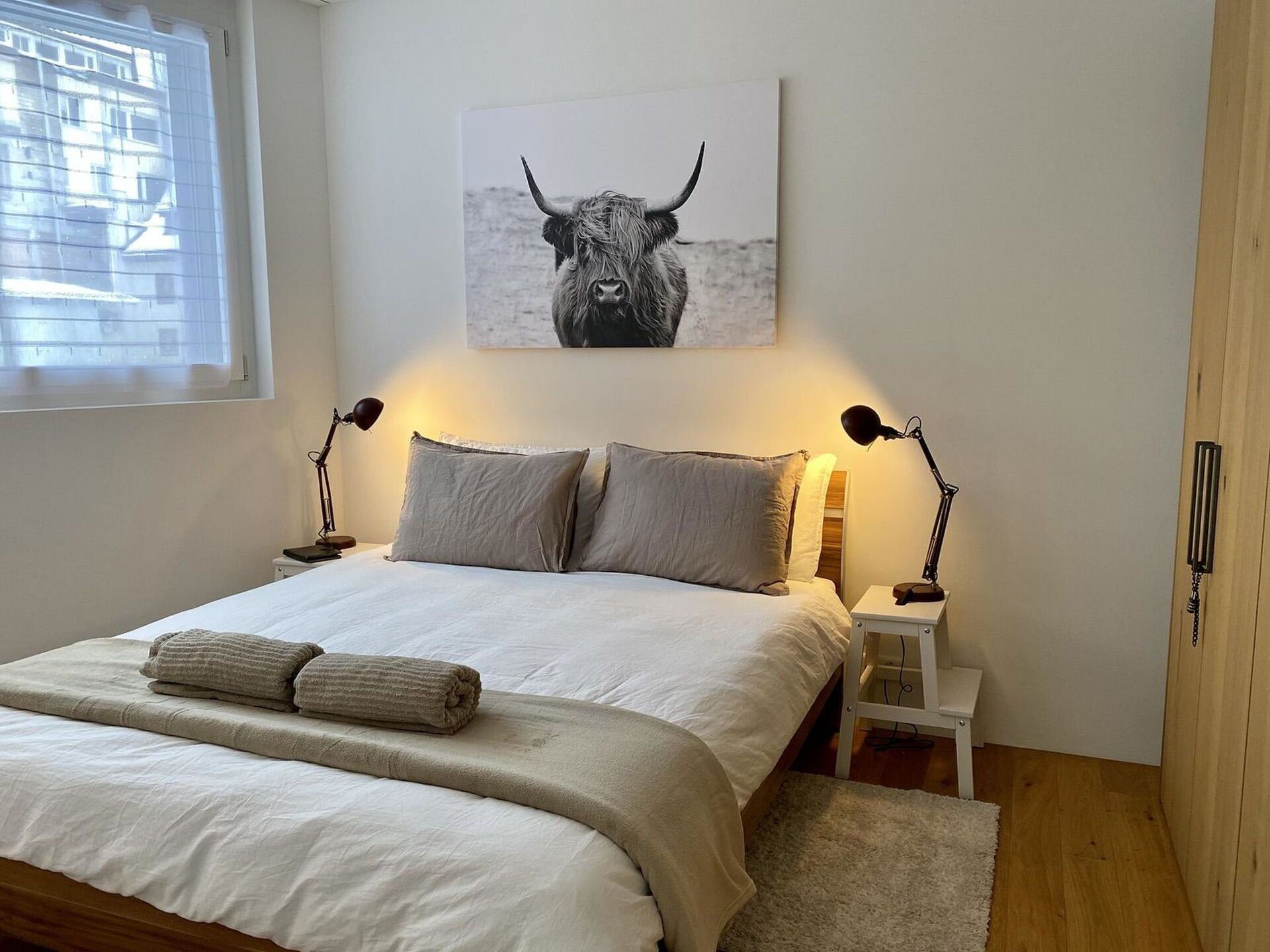 2 chambres, lit de bébé portatif, accès au Wi-Fi (inclus)