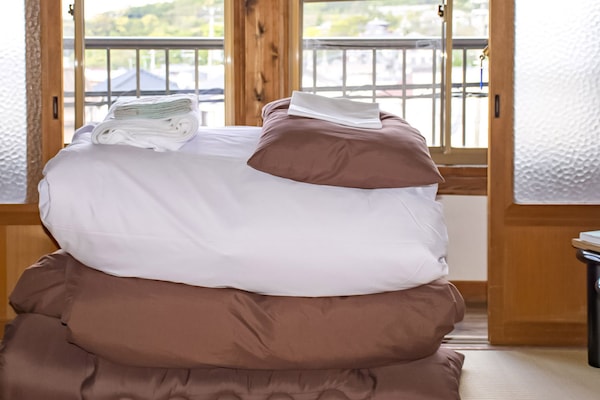 Japanese Style Private Room, Standard, Shared Bathroom, Non Smoking | Individually decorated, laptop workspace, soundproofing, free WiFi