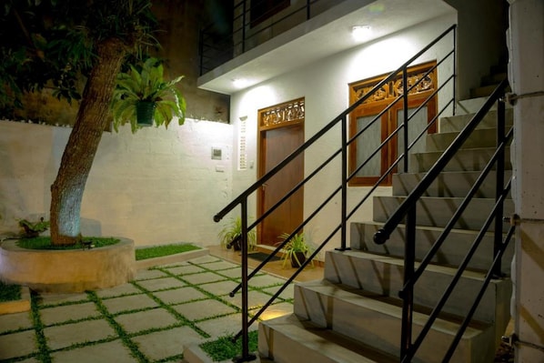 Façade de l’hébergement