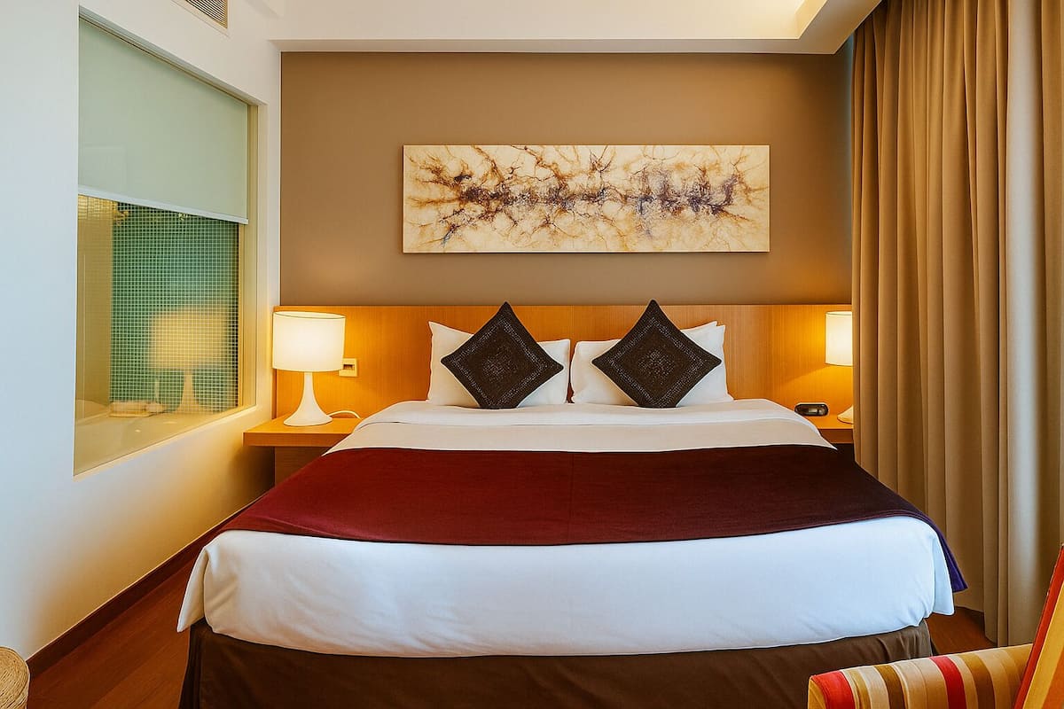 Suite studio classique | 1 chambre, literie de qualité, coffre-fort, bureau