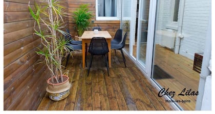 "Chez Lilas" 150m from the beach
