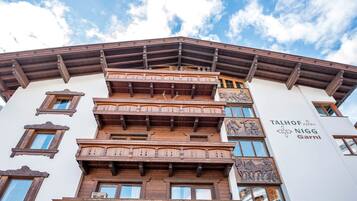 Fassade der Unterkunft
