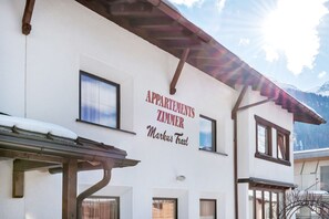 Fassade der Unterkunft