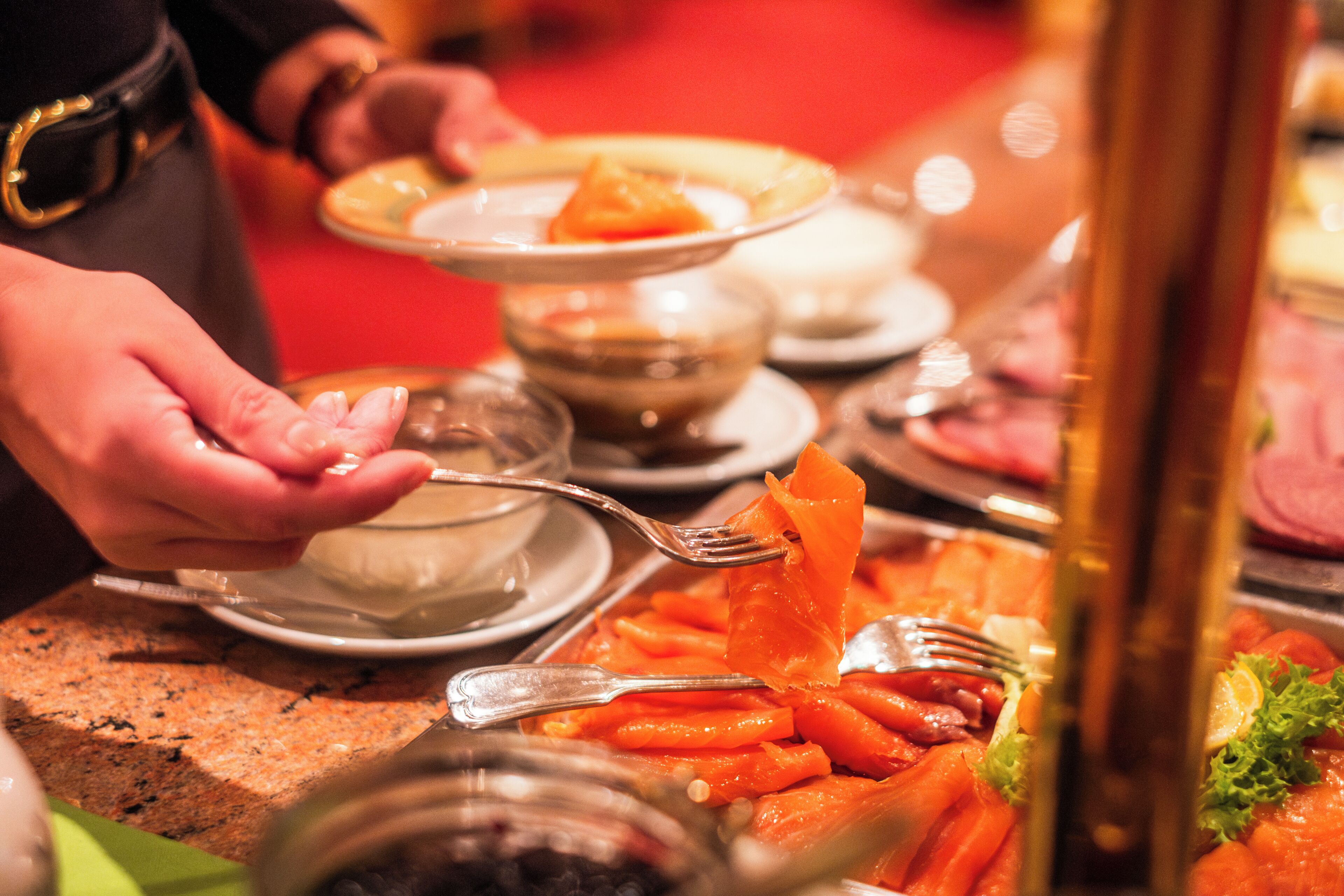 Breakfast buffet