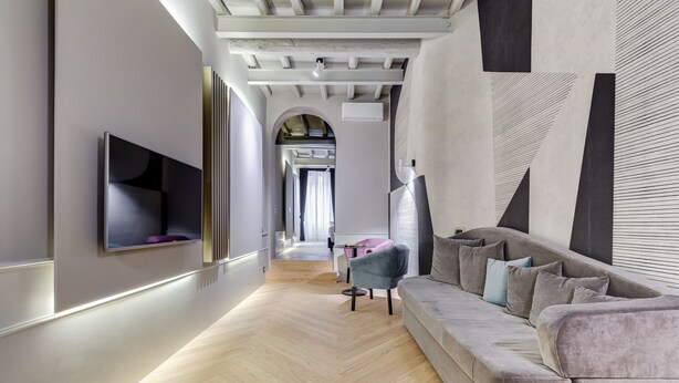 Apartment, 1 Bedroom | Living area - Charming and new apartment near Piazza di Spagna (Rome)
