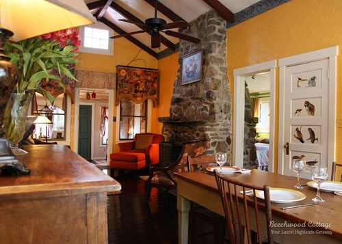 Cute Cottage in Beautiful Forest | Artistic Style & Charm | A Ligonier Original 