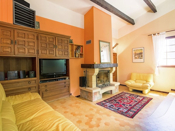 Villa | Living room - Child-friendly Villa With Pool (Salazac)