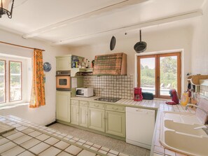 Villa | Private kitchen | High chair - Child-friendly Villa With Pool (Salazac)