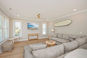 Smart TV, video games, books, music library