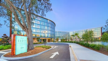 Majoituspaikan julkisivu