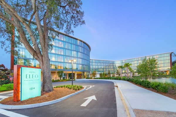 Majoituspaikan julkisivu